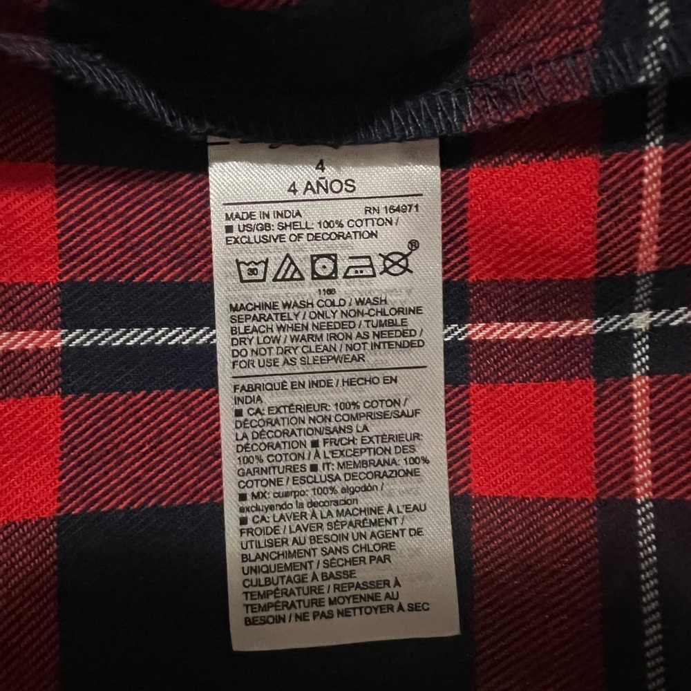 Janie And Jack Girls Holiday Dress Size 4T - Picture 7 of 7